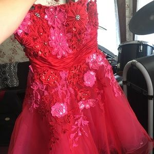 prom dress size 5/6 never worn except couple hours